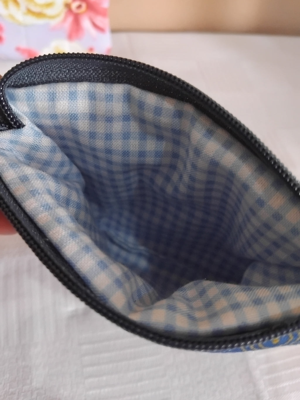 Charlotte zipper pouch