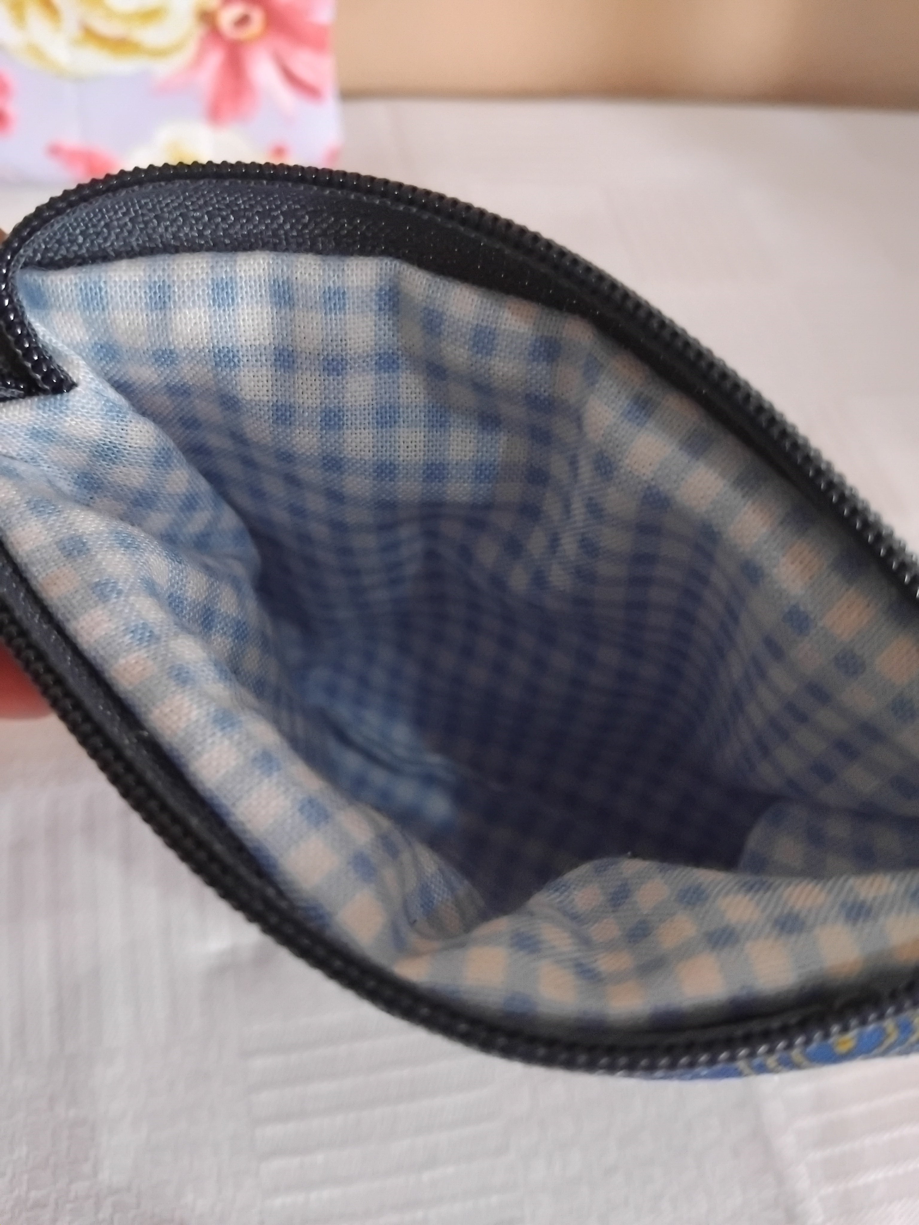 Charlotte zipper pouch